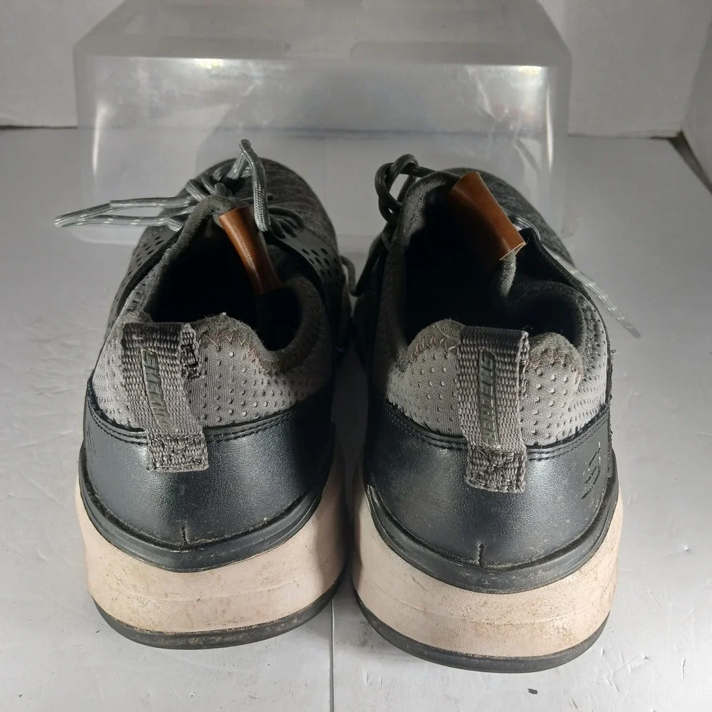 Skechers 65659W Sneakers 9W Grey Wide Fit Air-Cooled‎ Memory Foam Walking Shoes